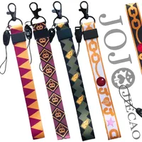 Anime Adventure Lanyard Keychain Cartoon Streamer Bag Keyrings Pendant Neck Strap for ID Badge Phone Holder Unisex