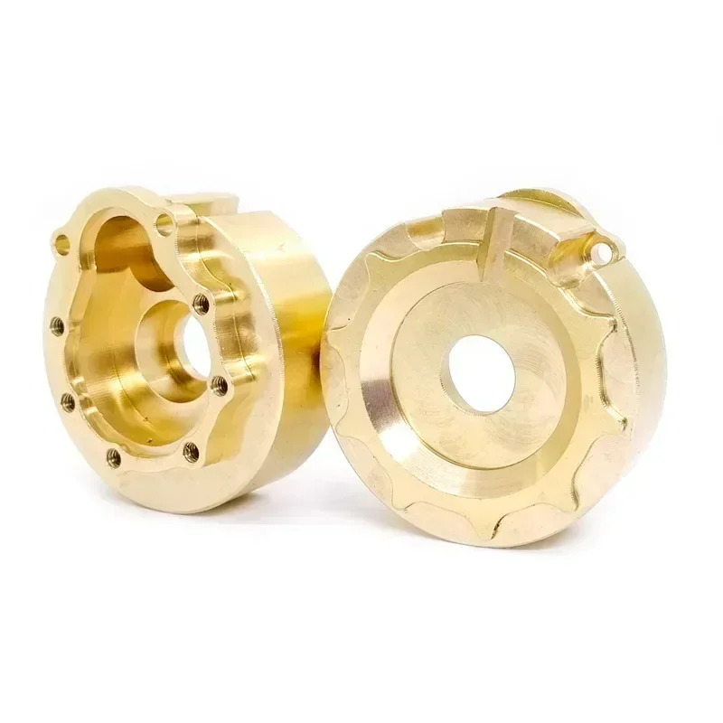 TRX-4 Brass Counterweight Balance Weight tire Portal Drive Housing for 1/10 RC Crawler Trxs TRX4 Axle Upgrade Parts