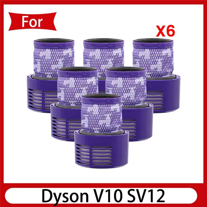 

Сменные моющиеся HEPA-фильтры для пылесосов Dyson V10 и SV12, запчасти для роботов-пылесосов