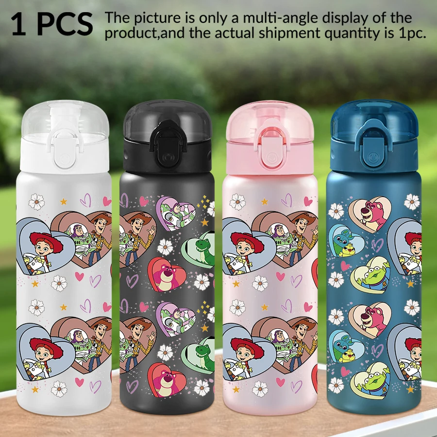 

1 шт., пластиковая бутылка для воды Disney Toy Story Bear Story, 26 унций, спортивная чашка для воды на открытом воздухе, подарок на день рождения/позад в школу