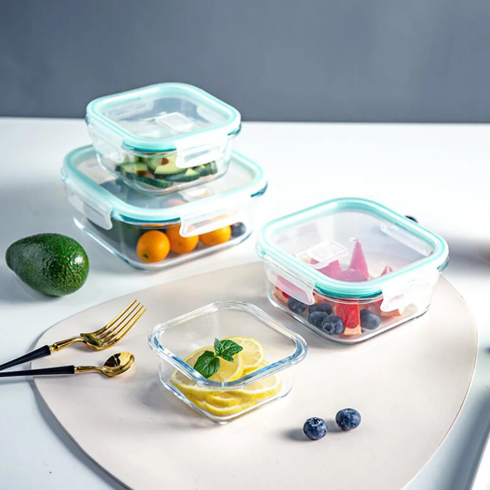 

Safe Glass Bowl Adorable Storage for Picnic Simple Practical Case Container Household Fruit