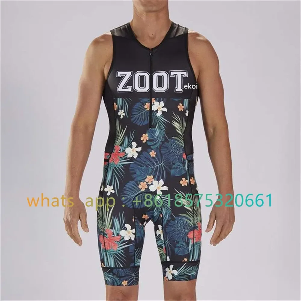 

Мужской костюм Zootekoi Pro Trisuit Evo, летний костюм без рукавов для плавания, езды на велосипеде и бега, модель 2023