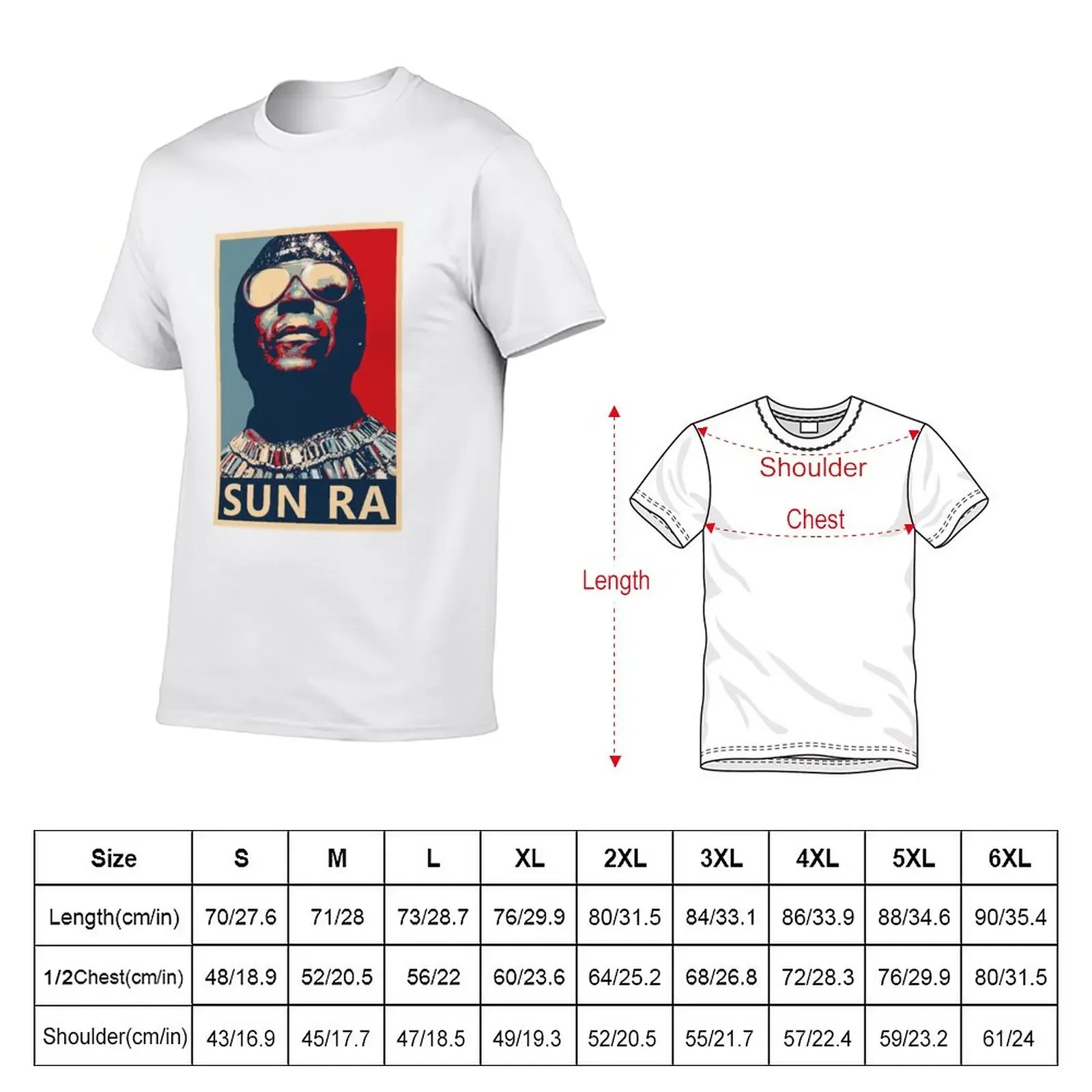 New Sun RA (Arkestra) Hope Poster - Gr??ten Musiker der Jazz Geschichte T-Shirt anime stuff aesthetic clothes mens tall t shirts