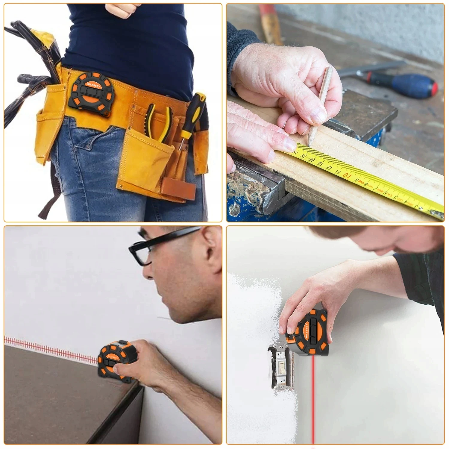 ليزر رقمي DALMIER 5M مكان دقيق 40M يصل إلى مقياس المسافة