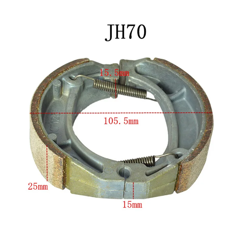 Motorcycle Front/Rear Wheel Brake Shoe Sets for HONDA WAVE CG SUPER CUB 110 AFS110 CG110 DREAM 110 EX5 NBC110 CUB 50 NBC50