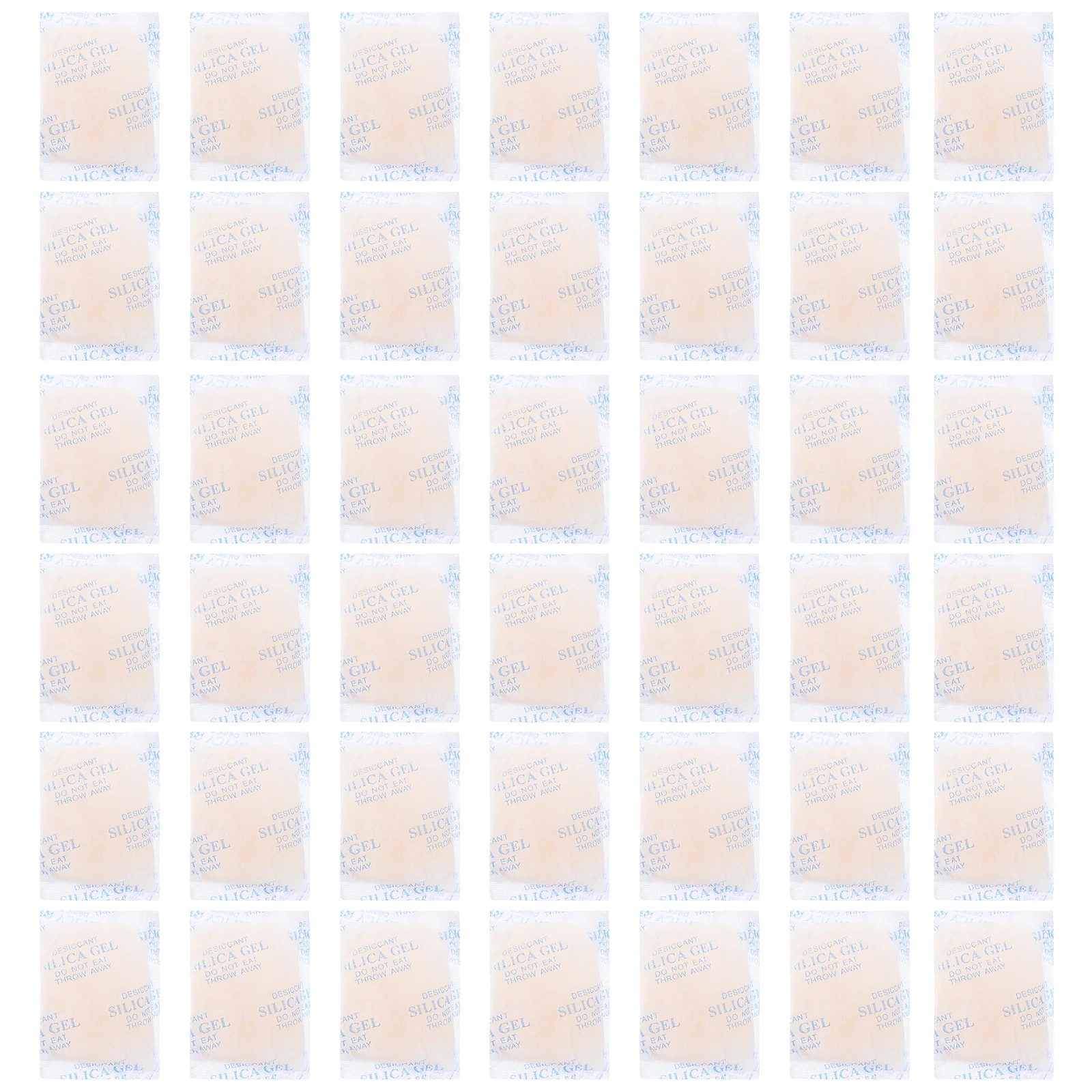 

50Pcs Food Grade Silica Gel Moisture Absorber Packs Dry Desiccant for Food Electronics Clothes Shoes Jewelry Humidity Control