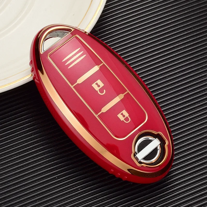 TPU Car Remote Key Case Cover Shell Fob For Nissan Qashqai Juke J10 J11 X-Trail T32 T31 Kicks Tiida Pathfinder Note For Infiniti