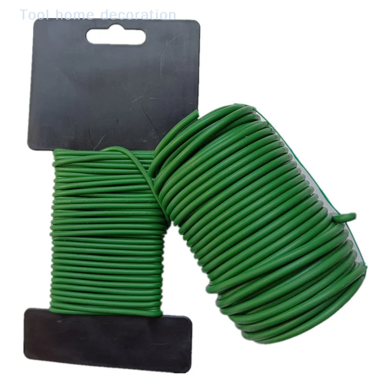 Cravatta riutilizzabile per piante da giardino, cinghia per rami da giardino, filo pieghevole, resistente, morbido, decorazione da giardinaggio