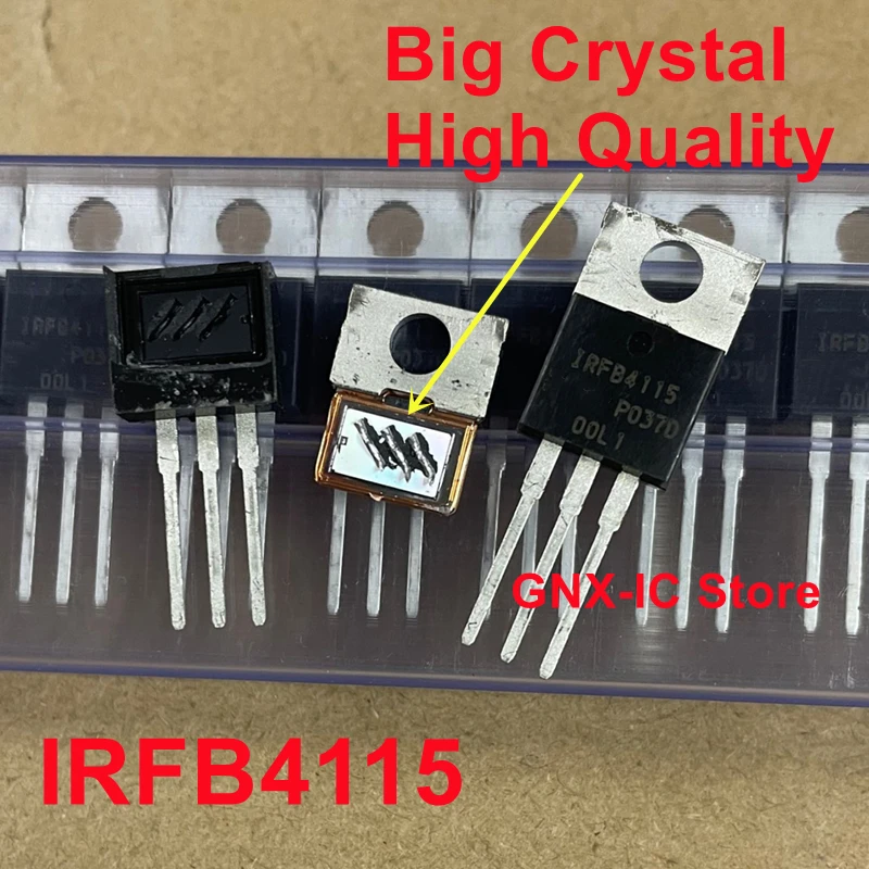 10PCS - 20PCS 100% Real Original Bulk New IRFB4115PBF IRFB4115 1RFB4115 150V 104A TO220  50PCS