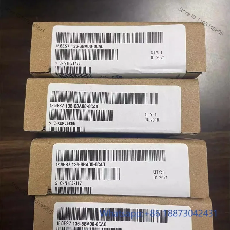 6ES7136-6BA01-0CA0 ET200SP F-DI 8 × 24VDC HF Fail-Safe Digital Input Module