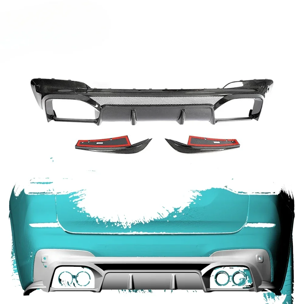 Carbon Fiber F97 X3M Rear Diffuser for BMW F97 X3M 2019-2021