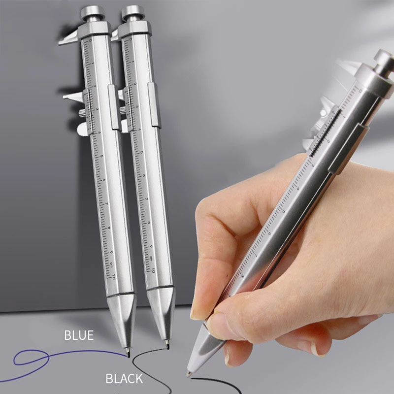 New 1Pc 0.5mm Caliper pen Gel Ink Pen Vernier Caliper Roller Ball Pen Stationery Gift