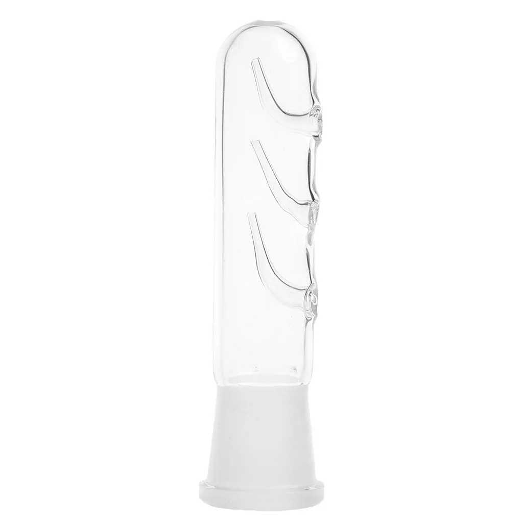 Glass Planaria Trap Leeches Catcher 3 Holes Clear Tube for Dwarf Shrimp for Tank