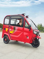 enclosed electric tricycle with shed for home transportation of children, small delivery battery, three cars can be licensed