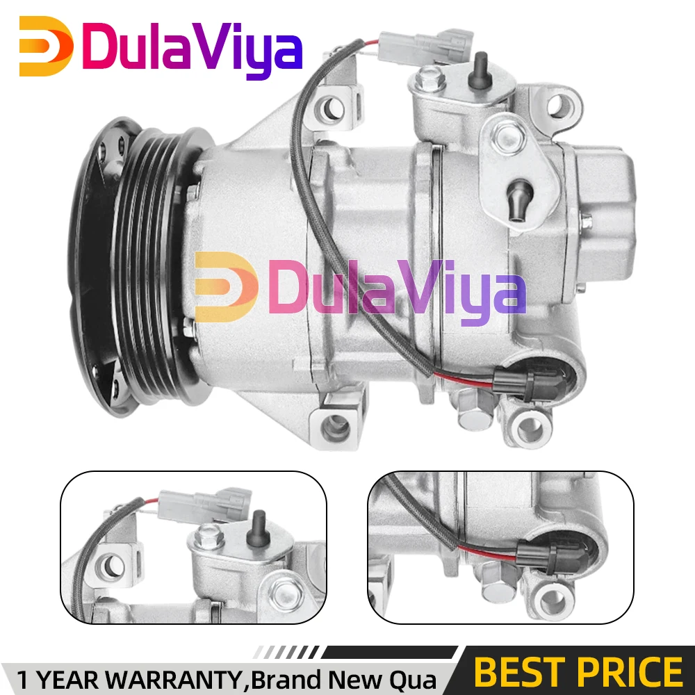 

Компрессор кондиционера с 4-ручьевым шкивом для Scion xA xB 2004-2006 L4 1.5L 8831052530 8831052551 8831052550 883102B720 8831052321