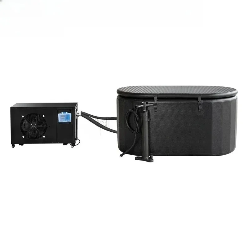 l Wi-Fi Control 500l Ice Bath Portable Bath For Recovery Inflatable Outdoor Ice Bath With Chiller 1hp