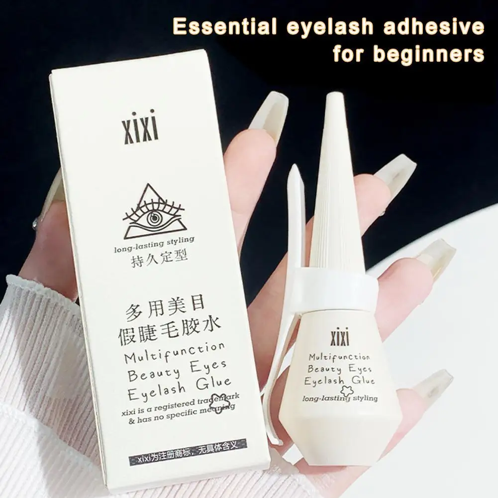 Quick Dry Invisible False Eyelash Glue Styling Transparent Adhesive Eyelashes Self Fake Makeup Glue Waterproof Extension Na I6L9