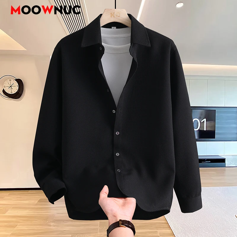 

Male Casual Shirt Men's Streetwear Blouse Mens Clothing Fashion Shirt Spring Autumn Winter Streetdress Popular Elegant Hombre