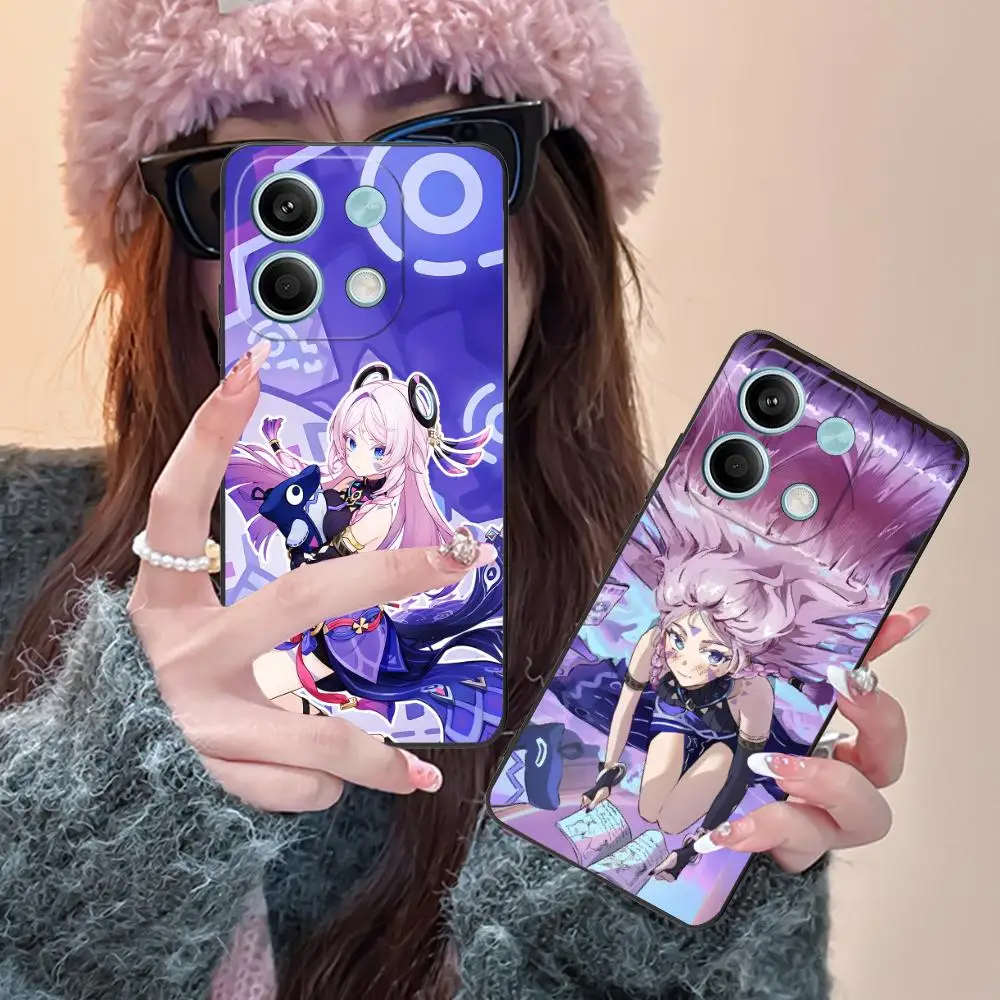 

Чехол для телефона Genshin Impact Citсла для POCO M7 M6 M5 M4 M3 X7 X6 X5 X4 X3 Pro GT 5G с цветной печатью, красивый чехол для мобильных телефонов