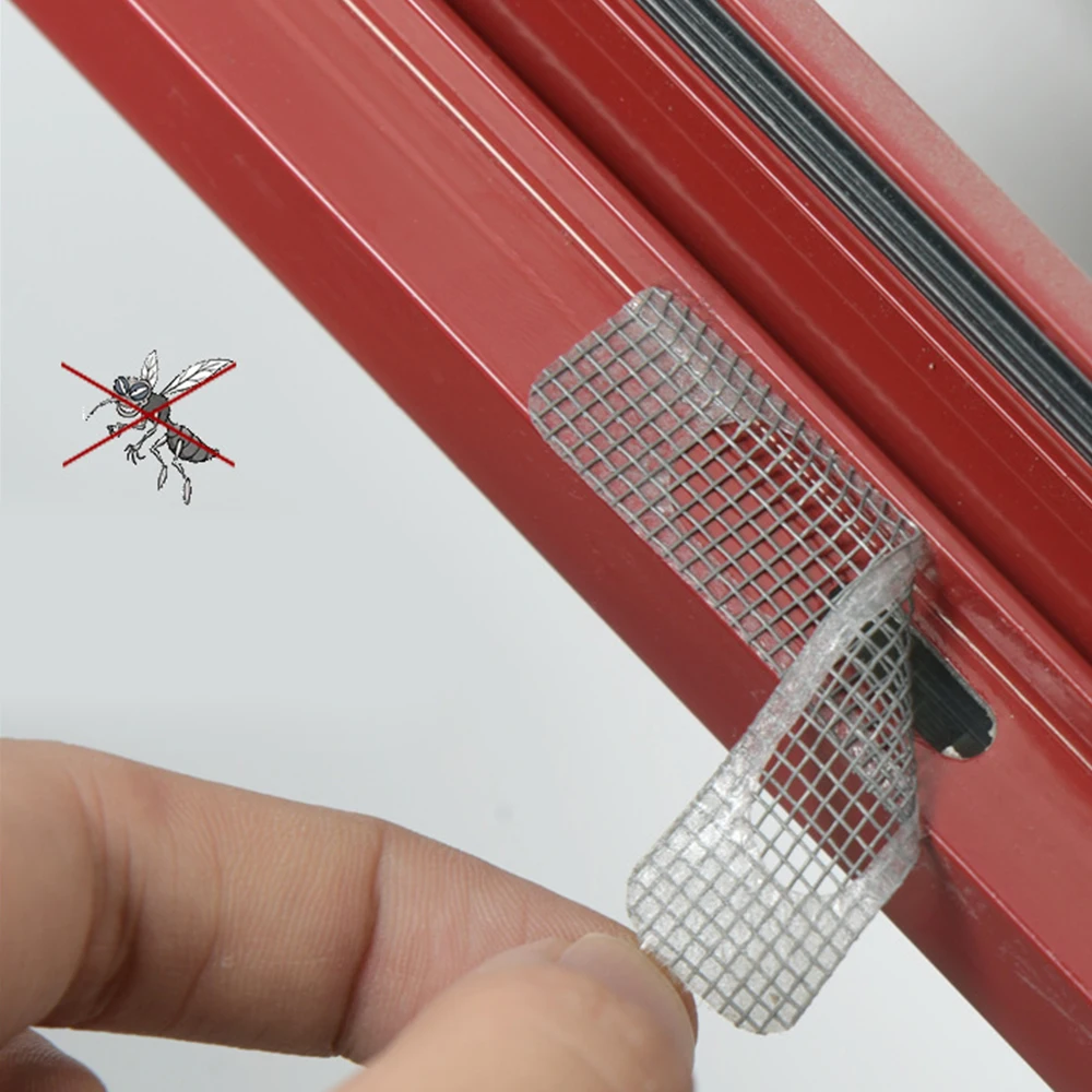 Fenster Bildschirm Anti Moskito Patch Auspuff Gitter Fenster Tür Entwässerung Loch Paste Mesh Net Bildschirme Unsichtbare Reparatur Aufkleber – Detail 5