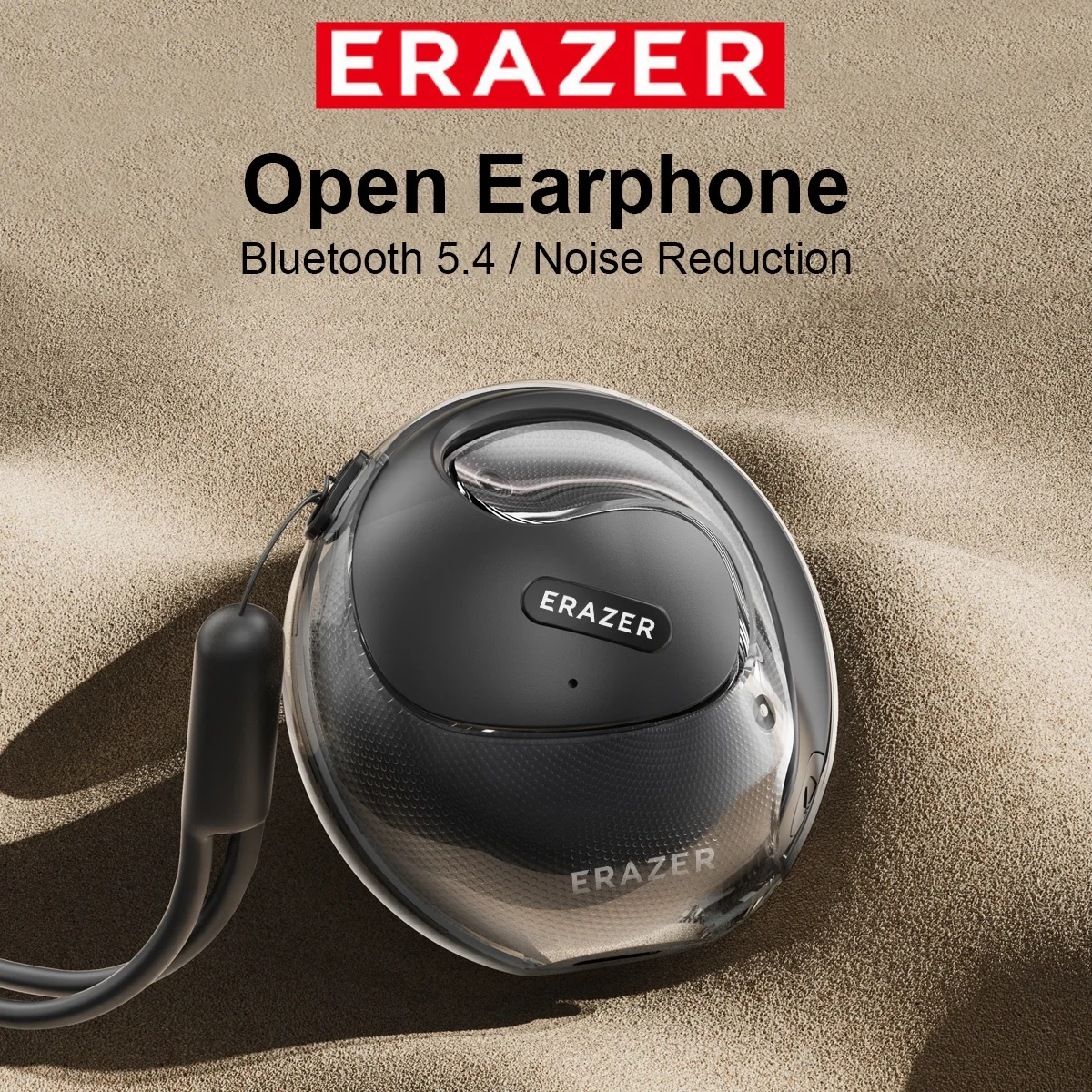 ERAZER X15 Pro Wireless Headphones with Mics Bluetooth 5.4 HiFi Stereo Sound Wireless Earbuds Earphones Button Control