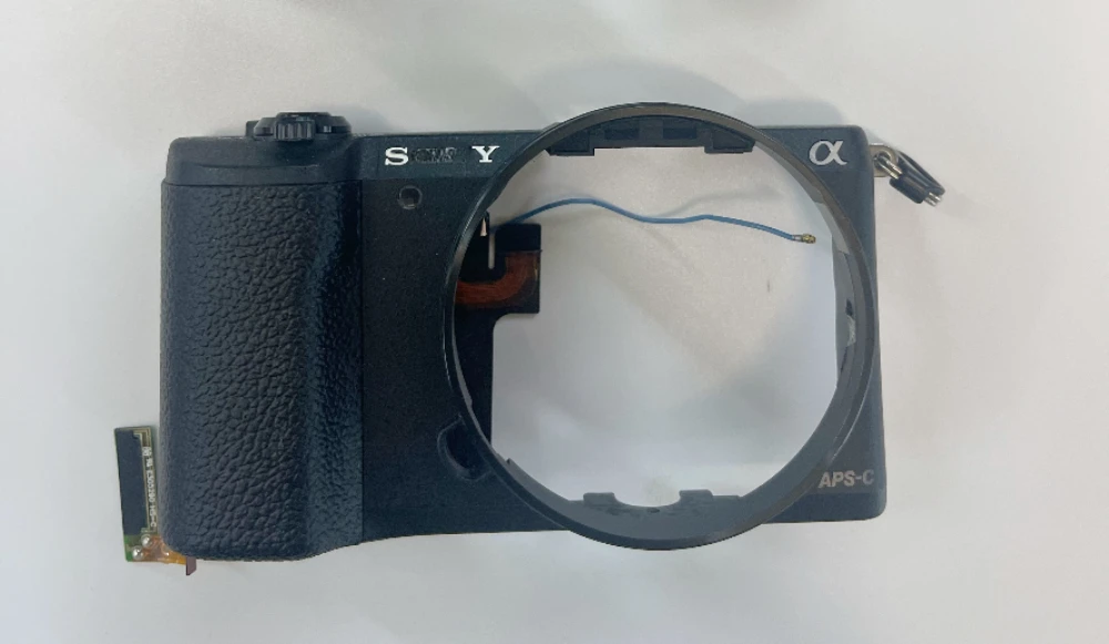 95% nowy dla SONY A5100 przednie etui aparat fotograficzny przednie etui futerał na aparat akcesoria do naprawy