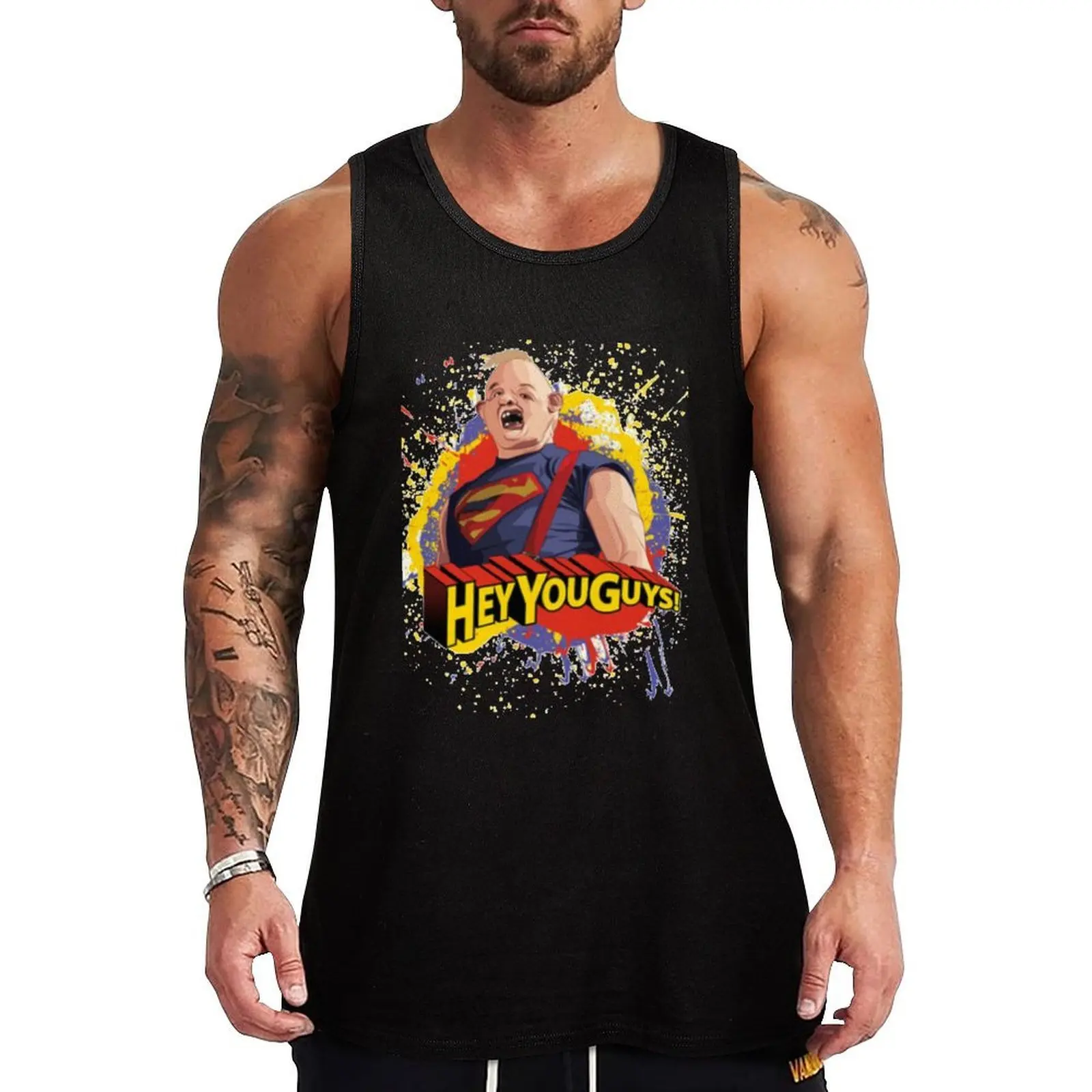 

Hey You Guys - Sloth Tank Top Sports Performance Tank Top Gym Fitness Sleeveless
