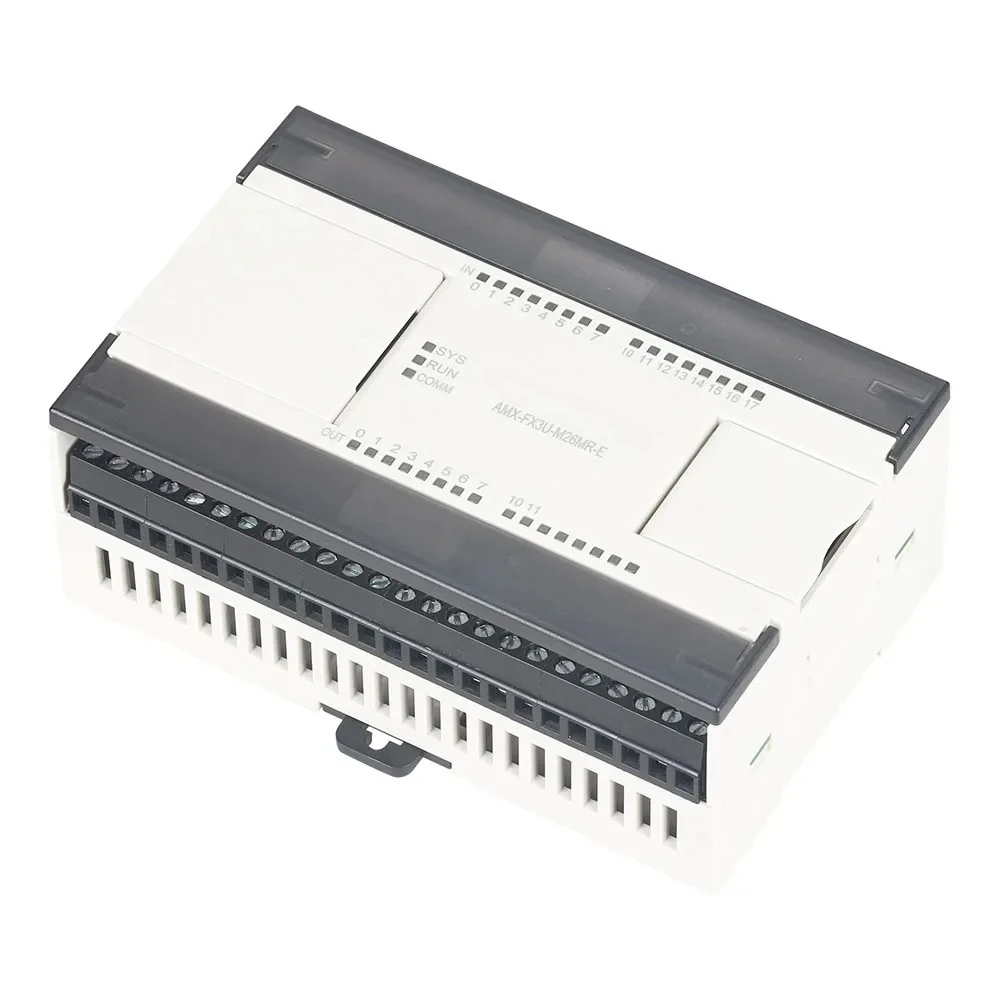 AMX-FX3U-M26MR PLC, controller relay 4AI/2AO 16I/10O MODBUS clp 26MR-E