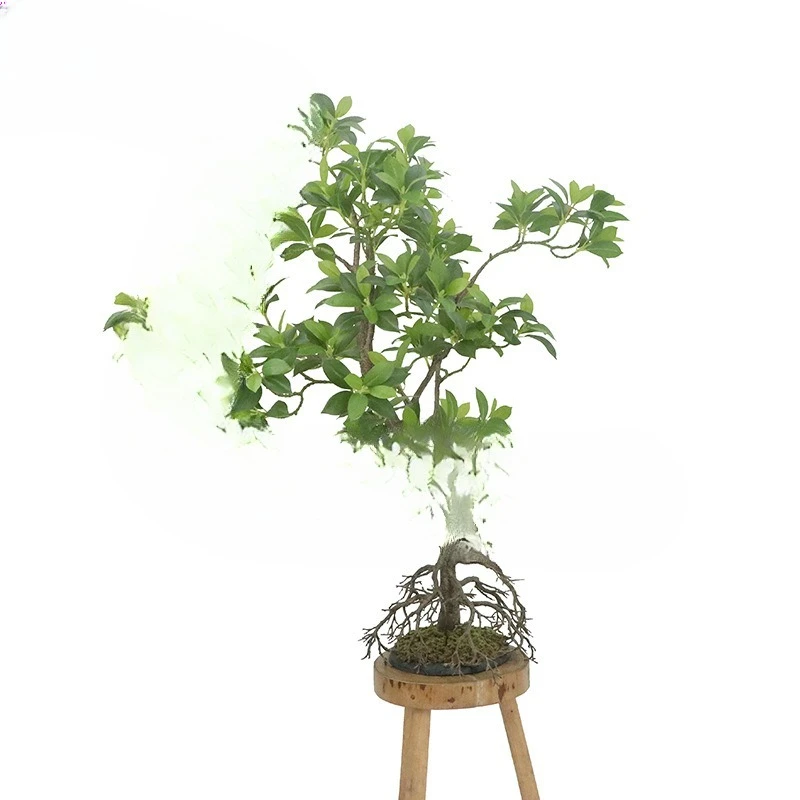 Simulation 1.2 meters green beautiful small tree modeling tree indoor and outdoor landscaping versatile