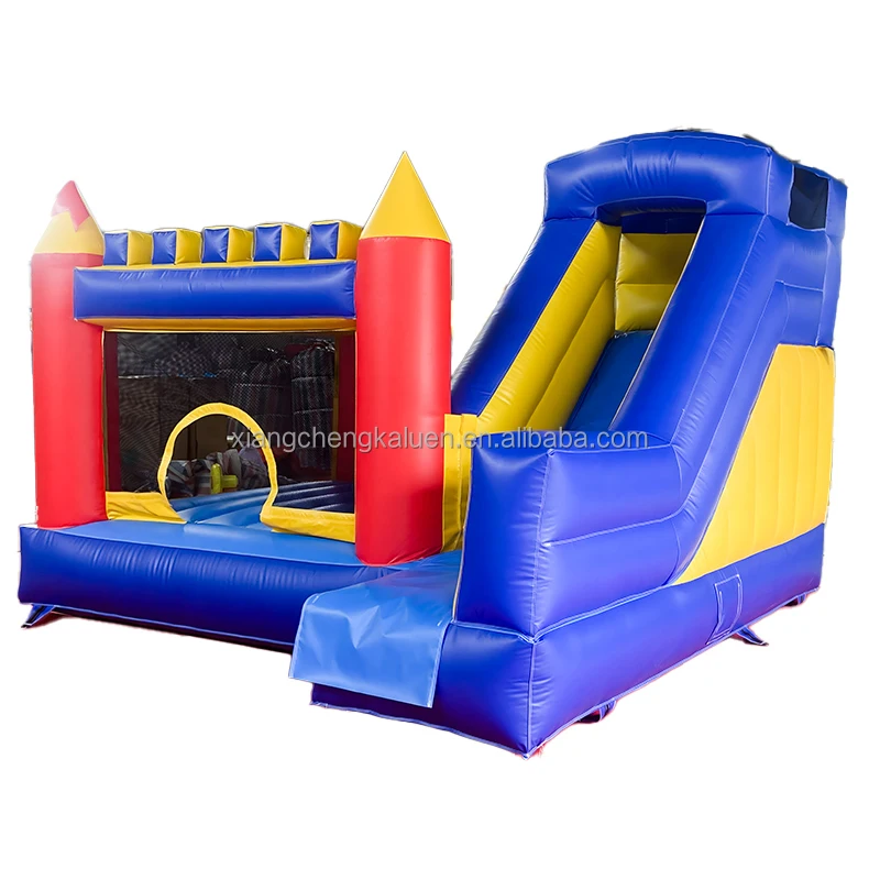 

2026 New Design 4m * 4m Outdoor Inflatable Inflatable Castle Combination Slide Children's Game Inflatable Slide Castle