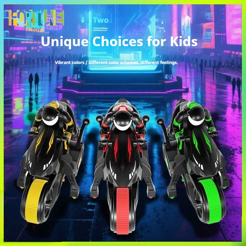 1: 12 دراجة نارية تعمل بالتحكم عن بعد بعجلتين Rc خدعة الانجراف شحن عالي السرعة نموذج لعبة للأولاد والأطفال #2