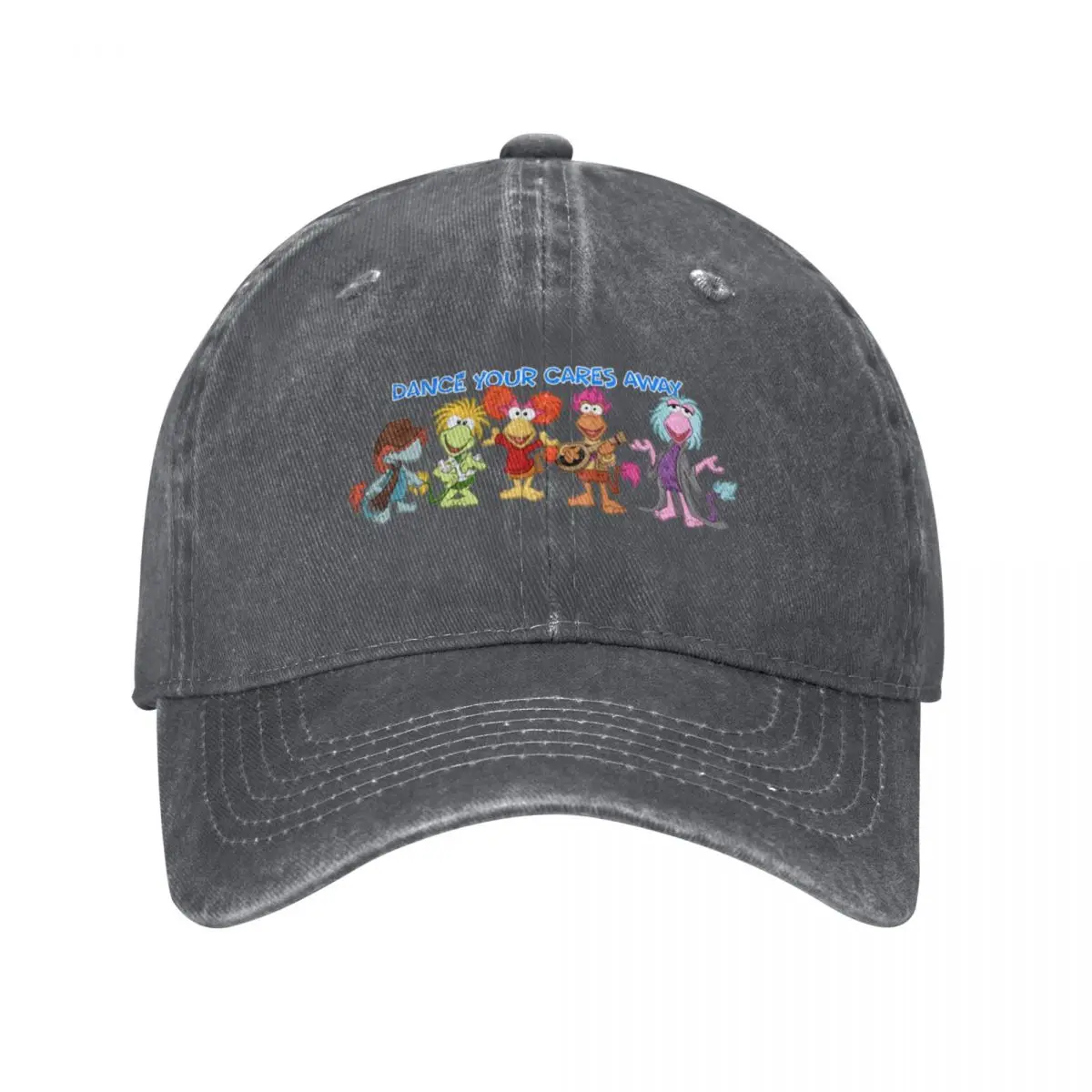 Fraggle Rock Dance your cares away Baseball Cap Beach Outing fashionable Cosplay Horse Hat Women's Beach Outlet 2025 Men's