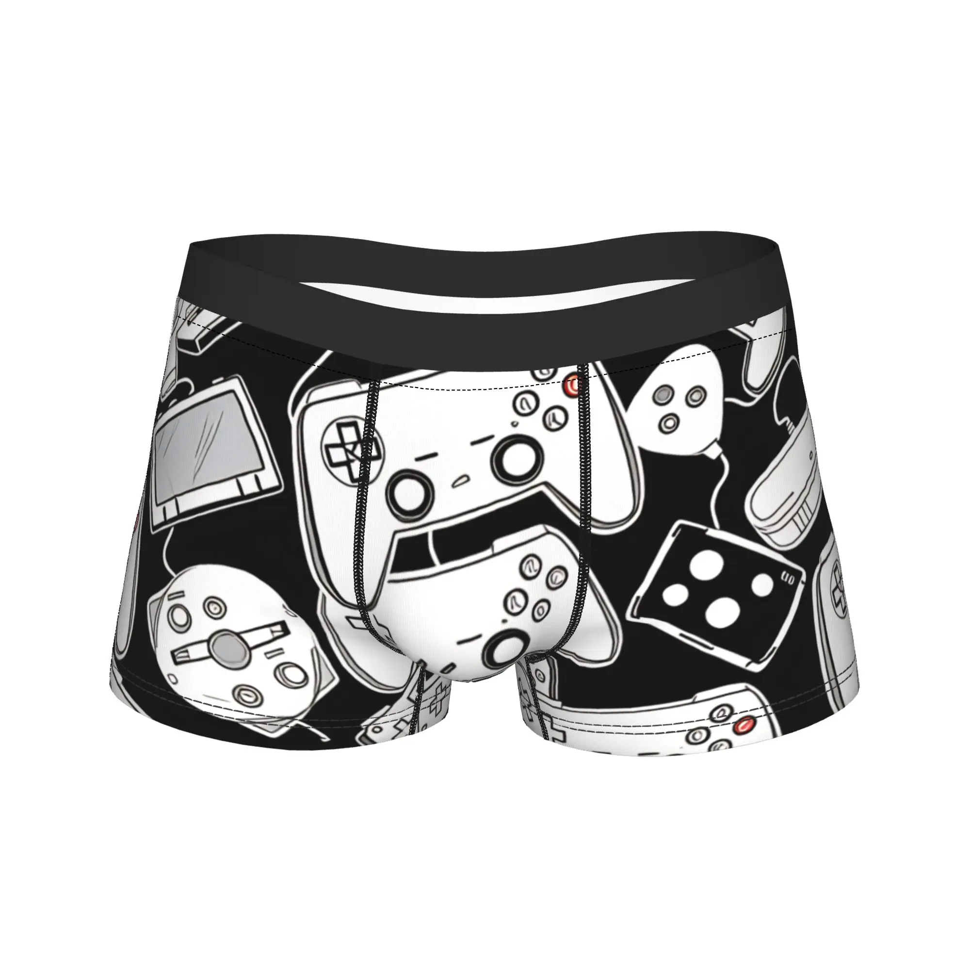 

The Evolution of Video Game Boxer Shorts 3D Pouch Underwear Trenky Pattern Shorts Briefs Classic Man Underpants Plus Size 2XL