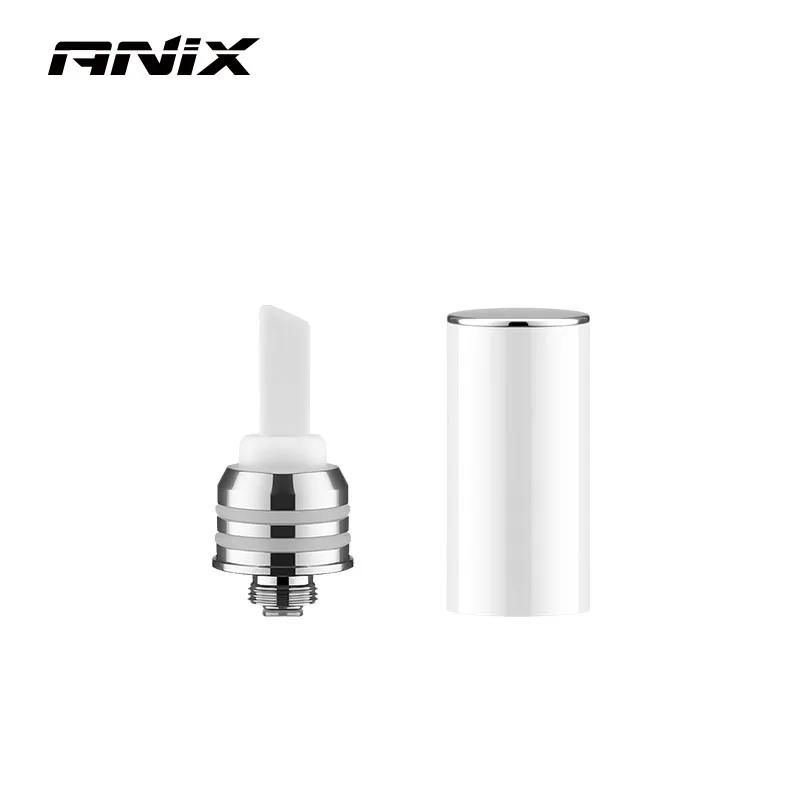 

5pcs ANIX BLADE Concentrate Wax Calorifier Heating Head Wax Cutter Extractor Vaporizer Ceramic Chamber White Coilless Vapor Ecig