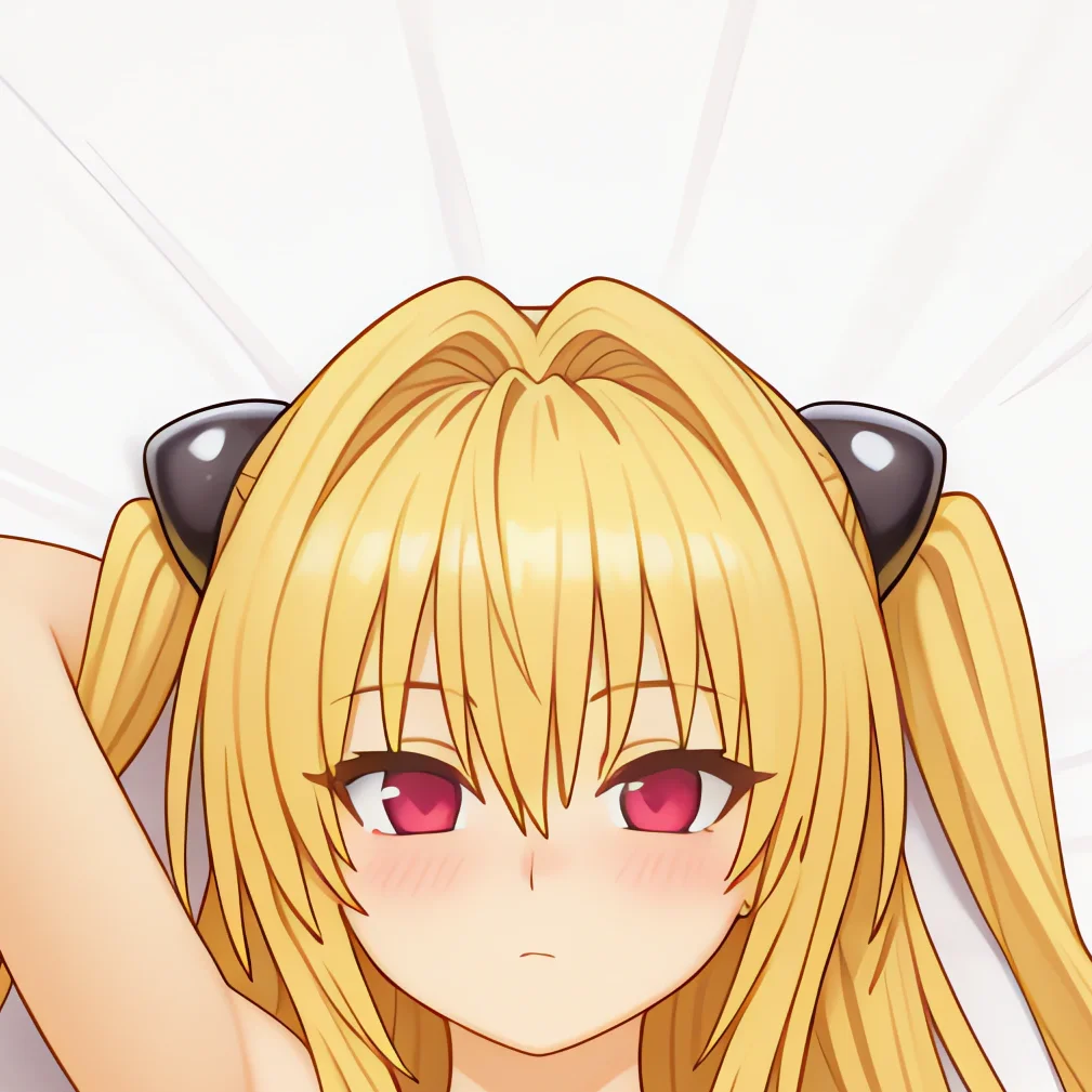 Golden Darkness Dakimakura anime DIY girl Double-sided Print Life-size body pillows cover Adult pillowcase