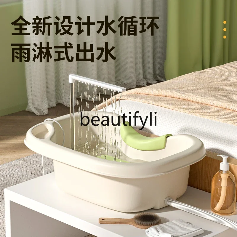 B185 Bacino per shampoo tipo sdraiato Lavare i capelli sdraiati durante la gravidanza Pazienti con riposo del letto per la casa L'artefatto per shampoo per anziani