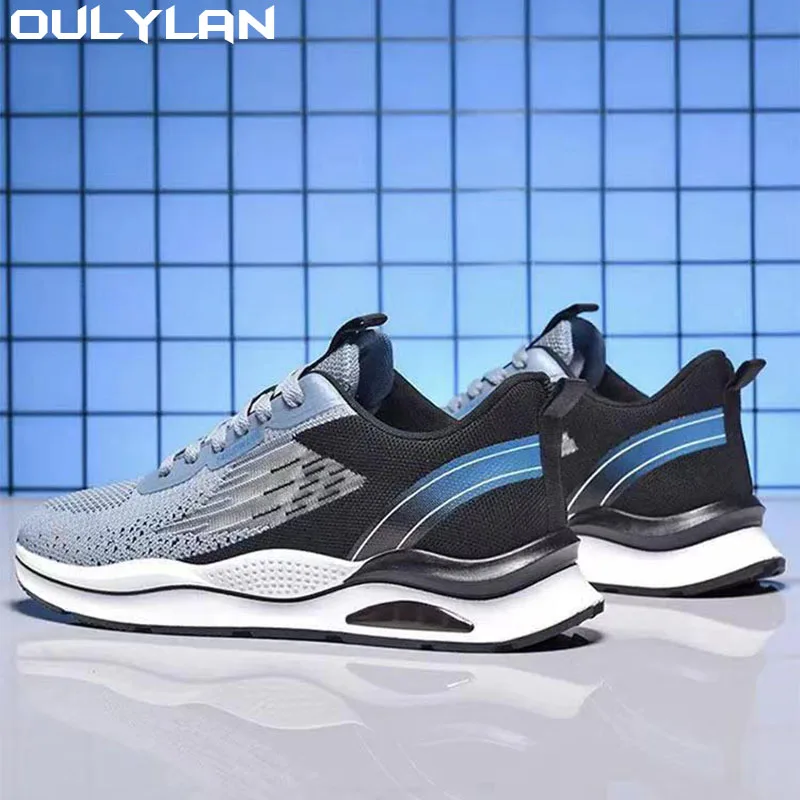 

Oulylan Breathable Casual Shoes Men's Sneaker Mesh Comfort Platform Running Shoes for Men Outdoor Trainers Tenis Shoes