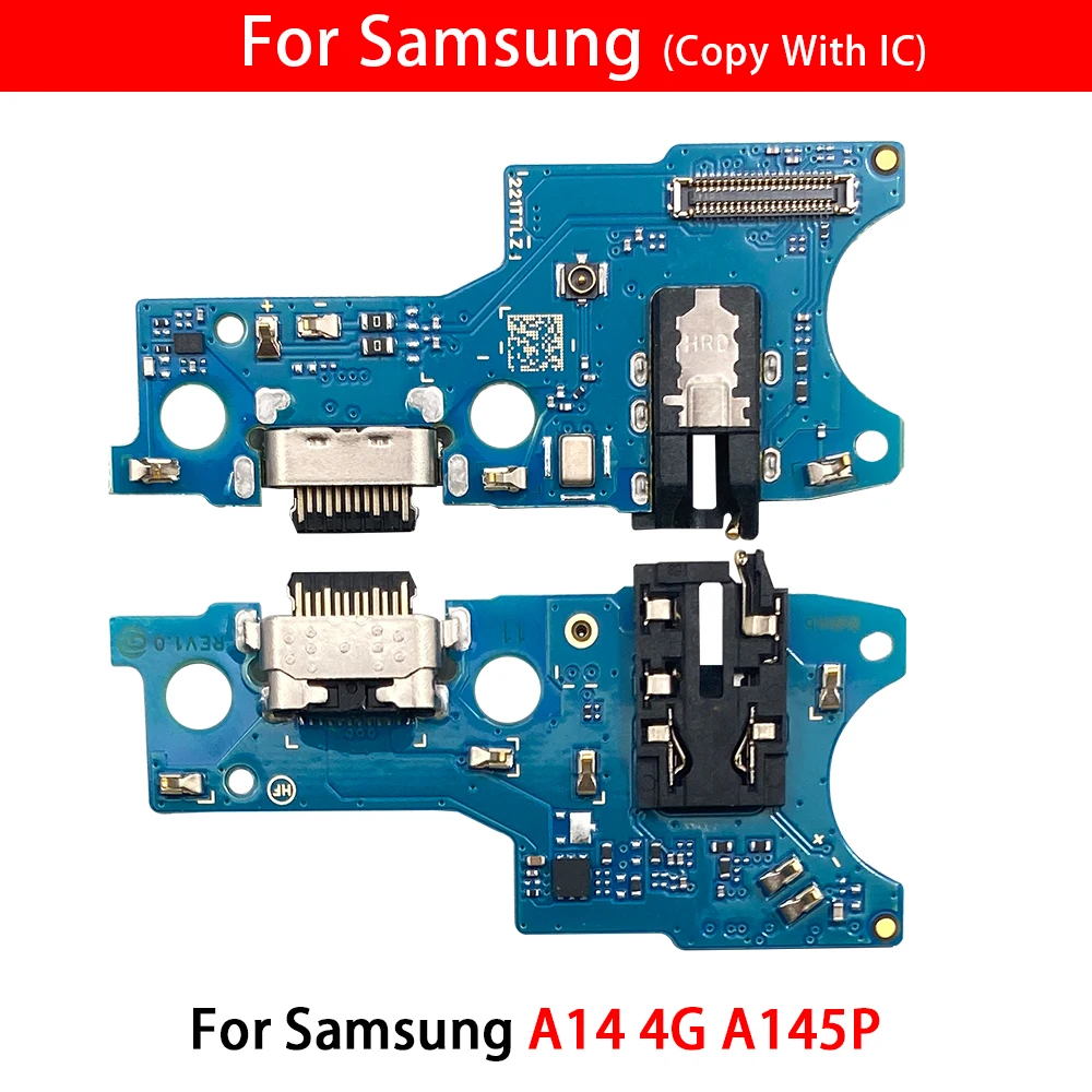 Usb Charger Port Flex Cable For Samsung A14 4G A145P Charging Board Module Fast Charge