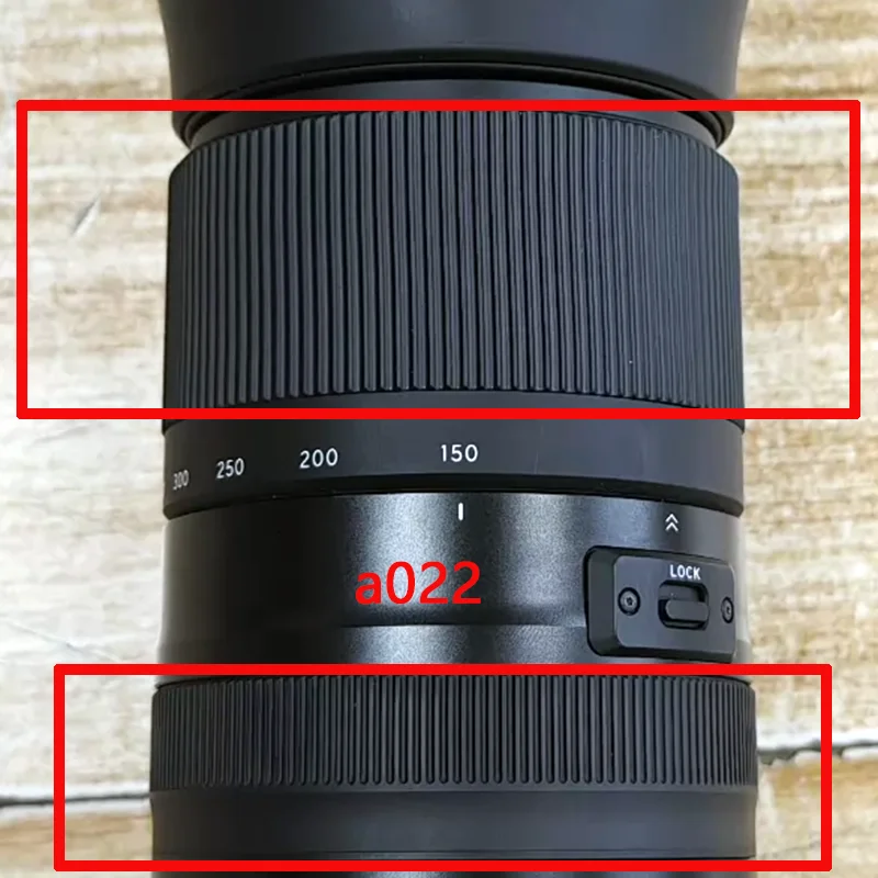 Nuevas piezas de reparación originales de goma para zoom y enfoque para lente Tamron SP 150-600mm F/5-6.3 Di VC USD G2 A022 (para montura Canon)