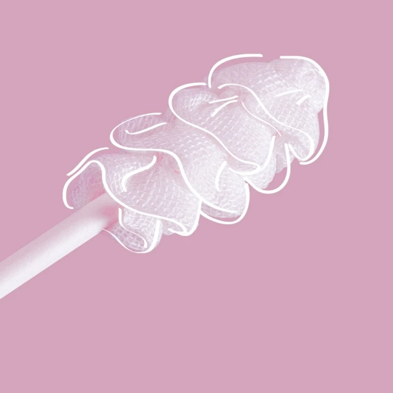 30 Pcs Portable Baby Tongue Cleaner Baby Oral Cleaning Disposable Infant Soft Gauze Toothbrush Oral Cleaner Dropshipping