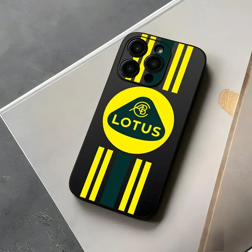 Luxury Lotus Cars Phone Smart Wireless Charging Case for iphone 15 12 14 se 2022 pro max 11 13 xr x xs mini plus funda shell cov