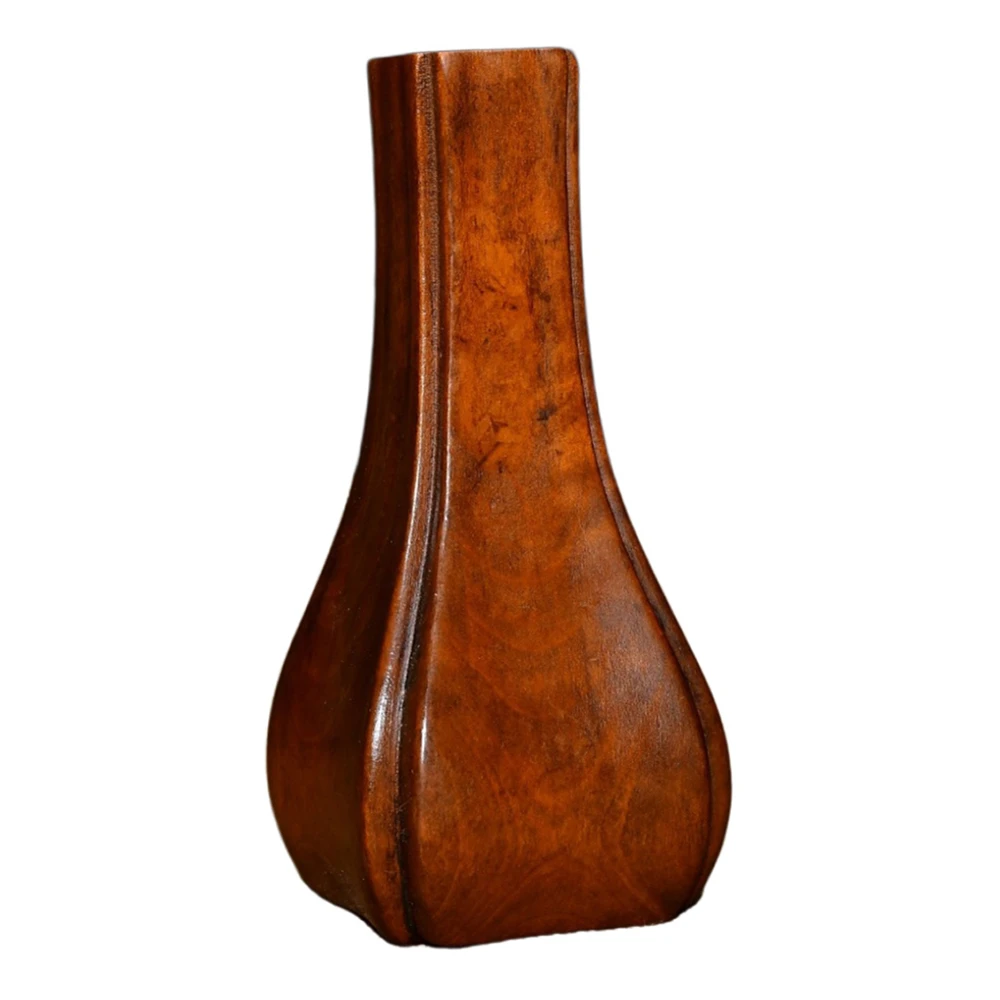 Sculpture en bois décor Vase chinois Feng Shui maison bénédiction en gros prospérité grâce unité de bon augure harmonie déco chambre