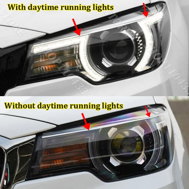 Front Bumper Head Light 10/11 Lines For SAIC MG ZS 2017 2018 2019 Head Lamp Light Headlamp
