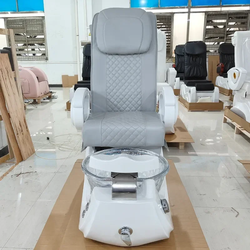 High End Electric Adjustable Foot Massage Sofa Recliner with Sauna Function for Pedicure and Relaxation Beauty