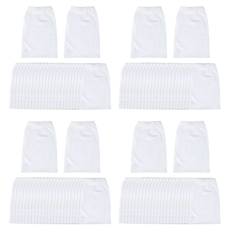 100Pack Pool Skimmer Sock For Pool Filters, Filters Baskets And Skimmers To Filter Debris And Leaves, Filter System