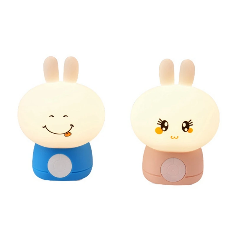 TKOH- Night Light ซิลิโคนน่ารักโคมไฟตั้งโต๊ะสําหรับบ้านเด็ก Night Light Room Decor ตกแต่งโคมไฟ