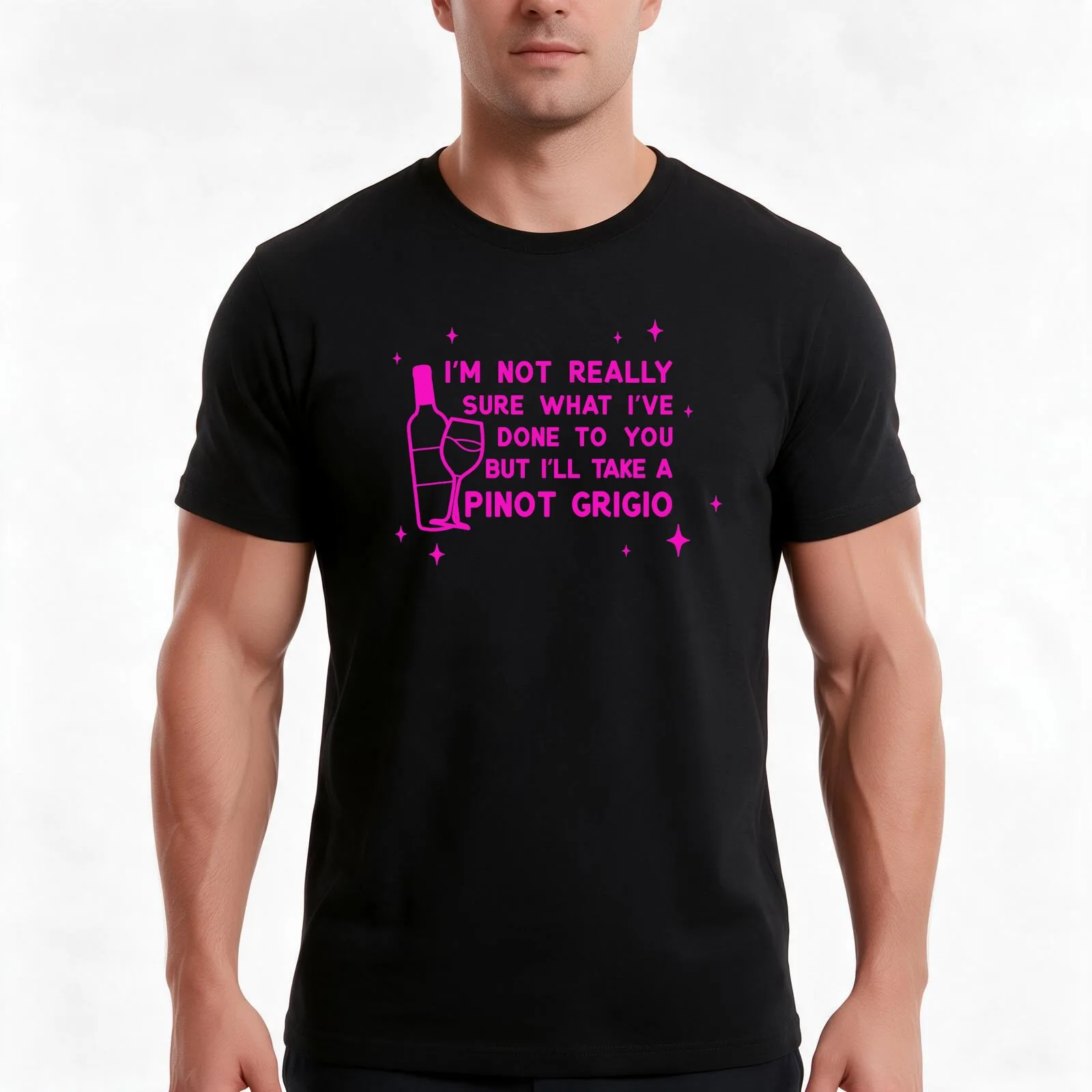 I'm Not Sure What I've Done To You T-Shirt Summer Casual Cotton Tee Oversized Streetwear Tops Vintage Graphic Print