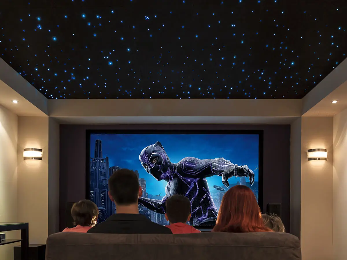 Customize Fiber Optic Lighting Star for Cinema Roof Ceiling Decoration Home Theater System Star Ceiling Led Fiber Optic Light
