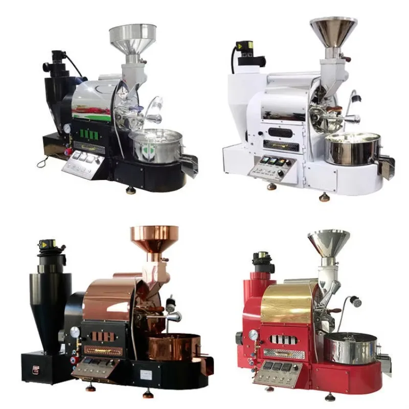 Customized Home Fully Automatic Coffee Roasting Machine Gas Electrical 300kg 60kg 12kg  Commercial Coffee Roaster