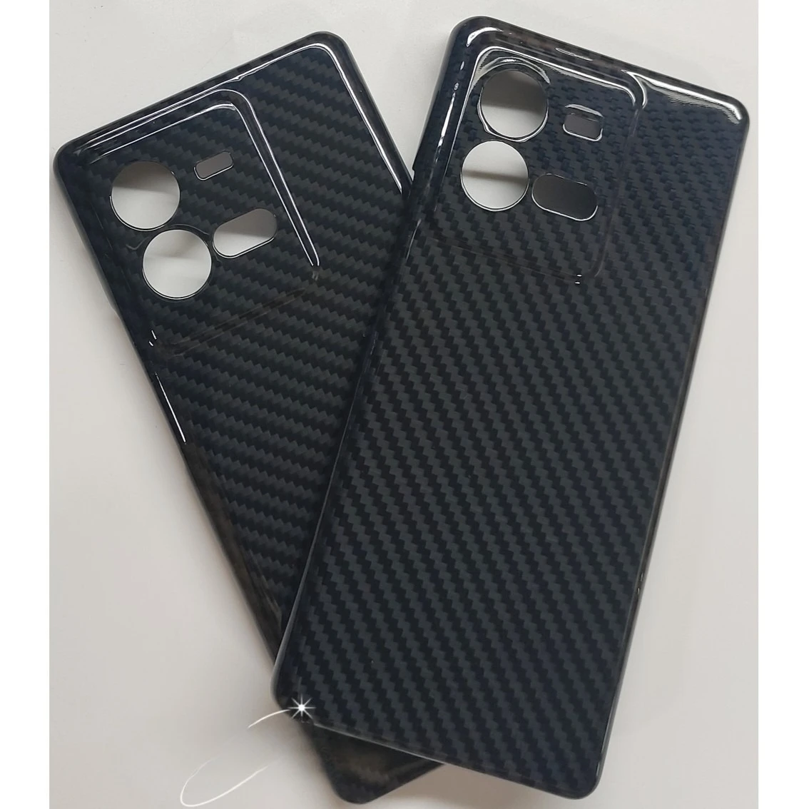 

Real Carbon Fiber Case for vivo iQOO10pro Kevlar Case Aramid Fiber Ultra-thin Anti-drop phone shell
